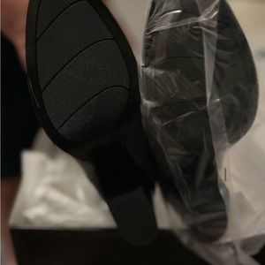 Gray suede boots perfect condition.